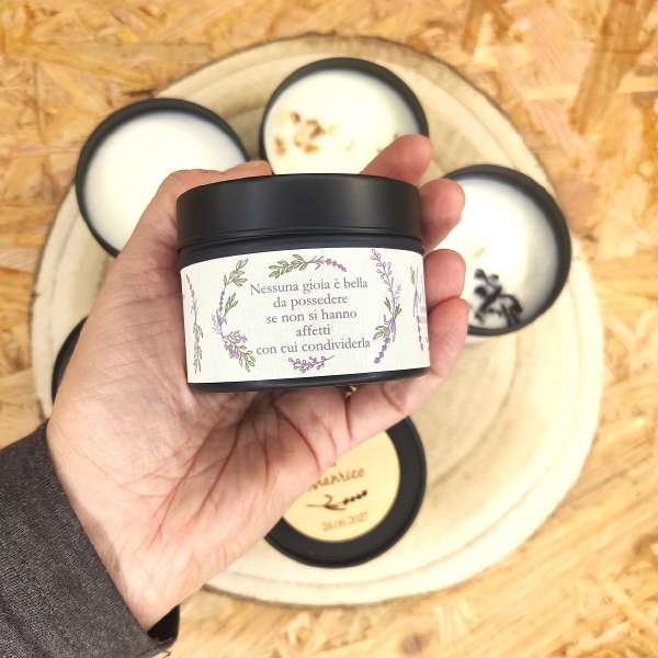 bomboniera candela matrimonio